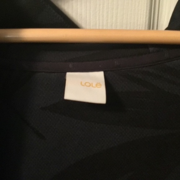 Lole black hoodie with poly printed lining - Picture 6 of 9